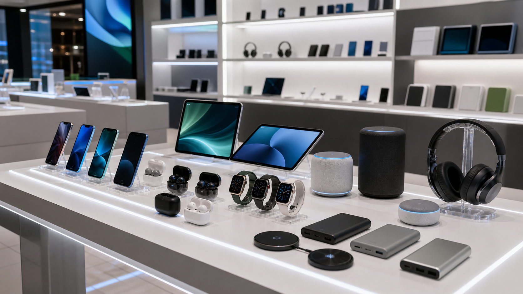 Consumer electronics retail activation display